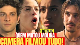 MANIA DE VOCE: Luma vê câmeras que flagram o momento que Molina levou o tiro!