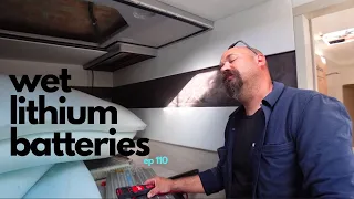 WATER LOGGED LITHIUM BATTERIES//Prepping for Haulout – Episode 110