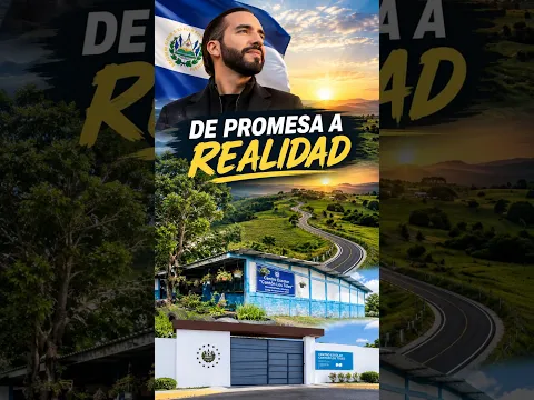 DE PROMESA A REALIDAD.   #elsalvador #nayibbukele #noticias #viral #educación