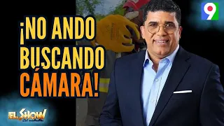 “NO ANDO BUSCANDO CÁMARA”, Dio Astacio explica el incidente de la culebra | ESM