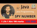 Spy number in Java ICSE Computer Applications by Prateik Sharma