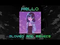 Download Lagu OMFG - Hello (Slowed And Reverb)