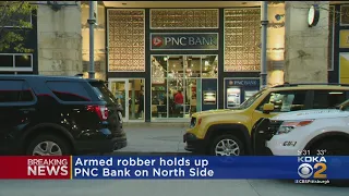 Armed Robber Holds Up PNC Bank On North Side