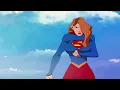 Female Muscle Growth clip - super heroine