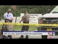 One person killed one injured in Davidson County shooting