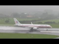 American Airlines Boeing 757 Wet Take Off MROC Costa Rica