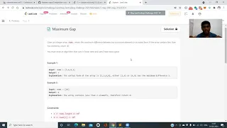 Maximum gap leetcode