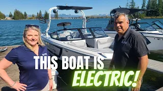 2021 Nautique GS22E Electric Boat Tour | Boating Journey