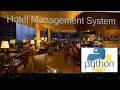 Project on Hotel Management Practical file Python With MySQL Class 12