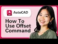 AutoCAD How To Use The Offset Command