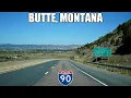 2K22 EP 83 Interstate 90 in Montana Three Forks to Butte Crossing the Continental Divide