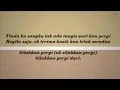 Download Lagu RAN - Begitu Saja Lyric