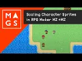 Scaling Character Sprites in RPG Maker MZ with a Plugin