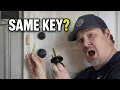 How to Replace an Outdoor Keyed Door Knob and Keep the Same Key