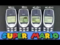 Mario Theme but played with 4 Nokia 3310 ringtone composer