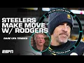 Steelers use RARE UFA tender on Aaron Rodgers Pat calls this INTERESTING The Pat McAfee Show