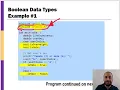 Boolean Data Types in C