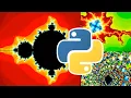Mandelbrot Set Visualized with Python Turtle Graphics