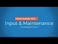Listing Input Maintenance June 2026
