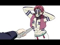 Akaza zero two dodging meme