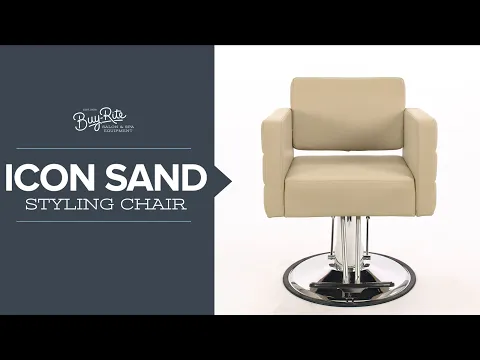Icon Styling Chair (Sand) | Modern & Comfortable Salon Chair from Buy-Rite Beauty