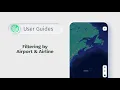 AirNav Radar User Guide Airport and Airline Filters