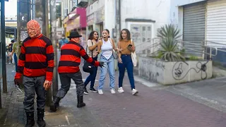 PEGADINHA FREDDY KRUEGER em Recife PE