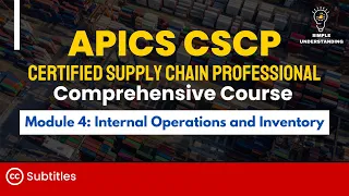 APICS CSCP Module 4 Internal Operations and Inventory Full Course 85 min