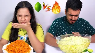 SPICY FOOD VS SOUR FOOD CHALLENGE 