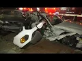 Ten Vehicles Damaged Three People Injured By Crash In Van Nuys