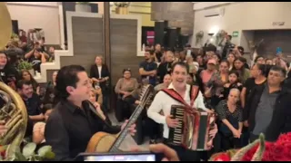 Los Alegres Del Barranco Singing Live to Gilbertona at Her Funeral Pavel Cries While Singing to