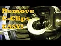 Remove C-Clip Axles Shafts - QUICK AND EASY