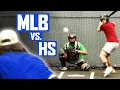 High School Batters Vs MLB Pitcher