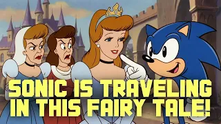 Sonic Travels to the Cinderella Fairy Tale  Magical Cartoon