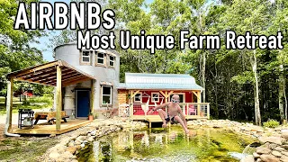 Dream Airbnb Farm Oasis - Silo Barn and Natural Swim Pond