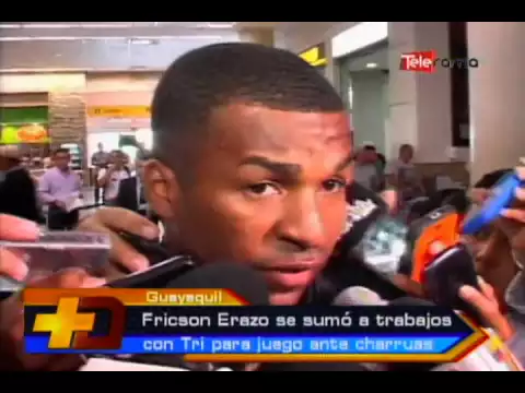 Fricson Erazo se sumó a trabajos con Tri para juego ante charruas