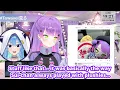 Towa On Suisei's Plushie Video (Hoshimachi Suisei & Tokoyami Towa / Hololive) [Eng Subs]