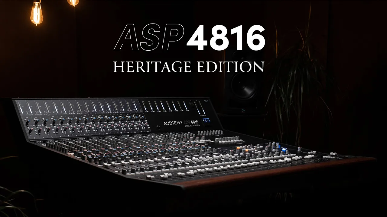 Audient ASP4816 Heritage Edition Small Format Analog Recording