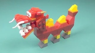 Lego Dragon Building Instructions - Lego Classic 10704 "How To"