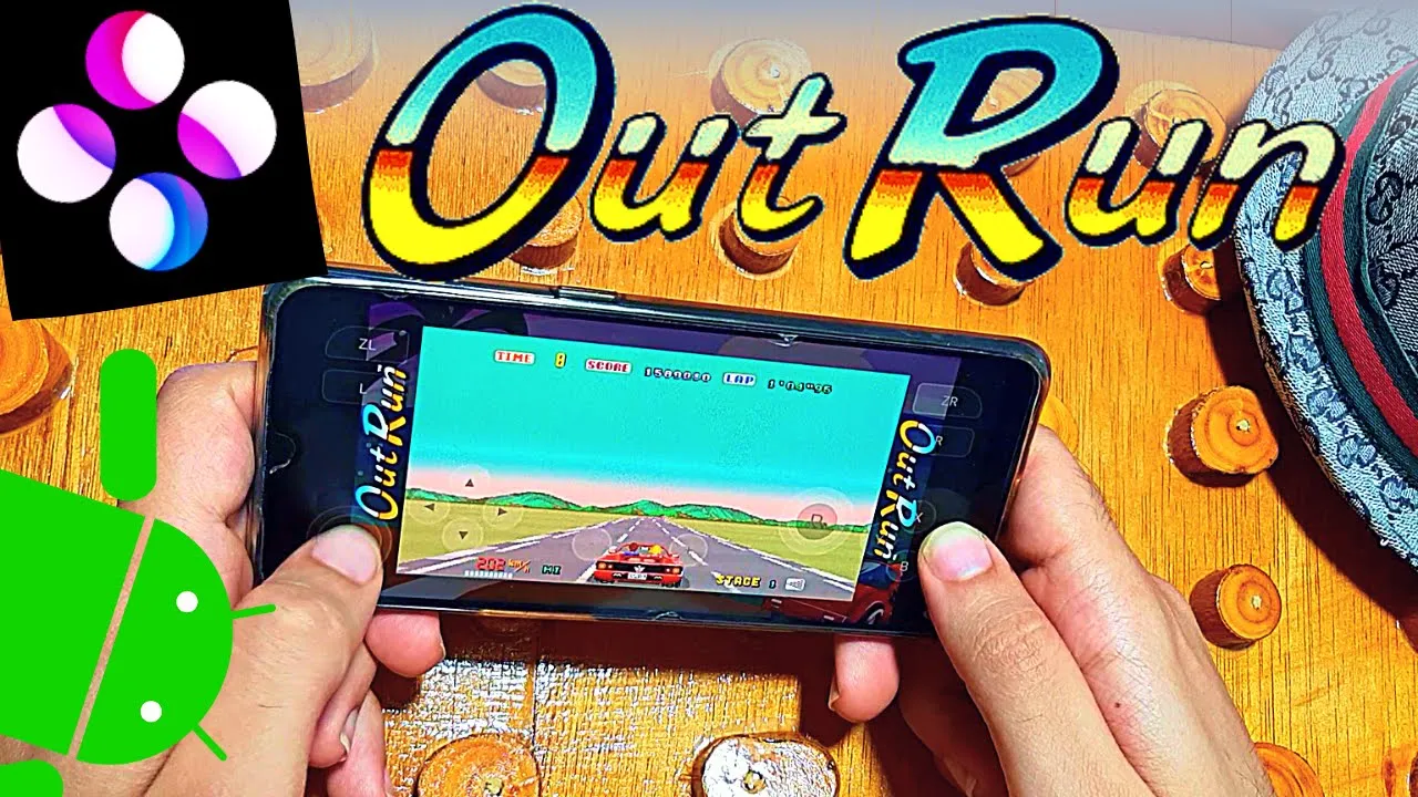 OutRun Android Gameplay - Skyline Switch Emulator - Skyline Emu 2022