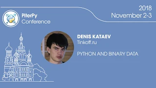 ENG Denis Kataev Python and binary data