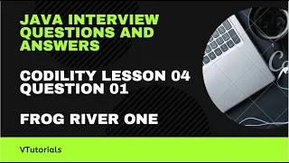 JAVA TUTORIAL - CODILITY L4 Q1