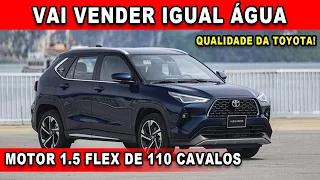 🚨O NOVO TOYOTA YARIS CROSS O SUV COMPACTO QUE FALTAVA!
