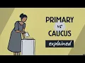 What is the Difference Between a Caucus and a Primary VOANews