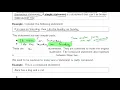Simple and Compound Statements
