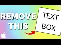 How to Remove a Border from a Text Box in Word Mac