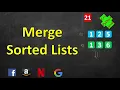 Merge Two Sorted Lists LeetCode 21 C Java Python