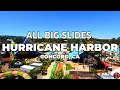 ALL BIG WATER SLIDES at Hurricane Harbor in Concord CA