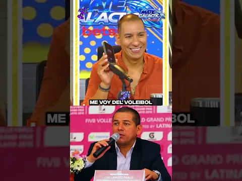 Luis Linares, presidente de Géminis habló de su momento viral del fin de semana 😅🏐