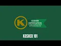 Kosher 101